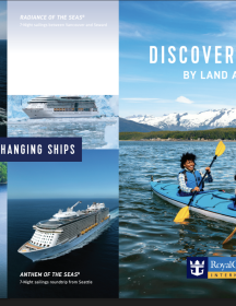 Royal Caribbean Alaska Adventure Map